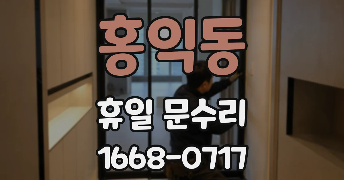 홍익동 휴일 문수리