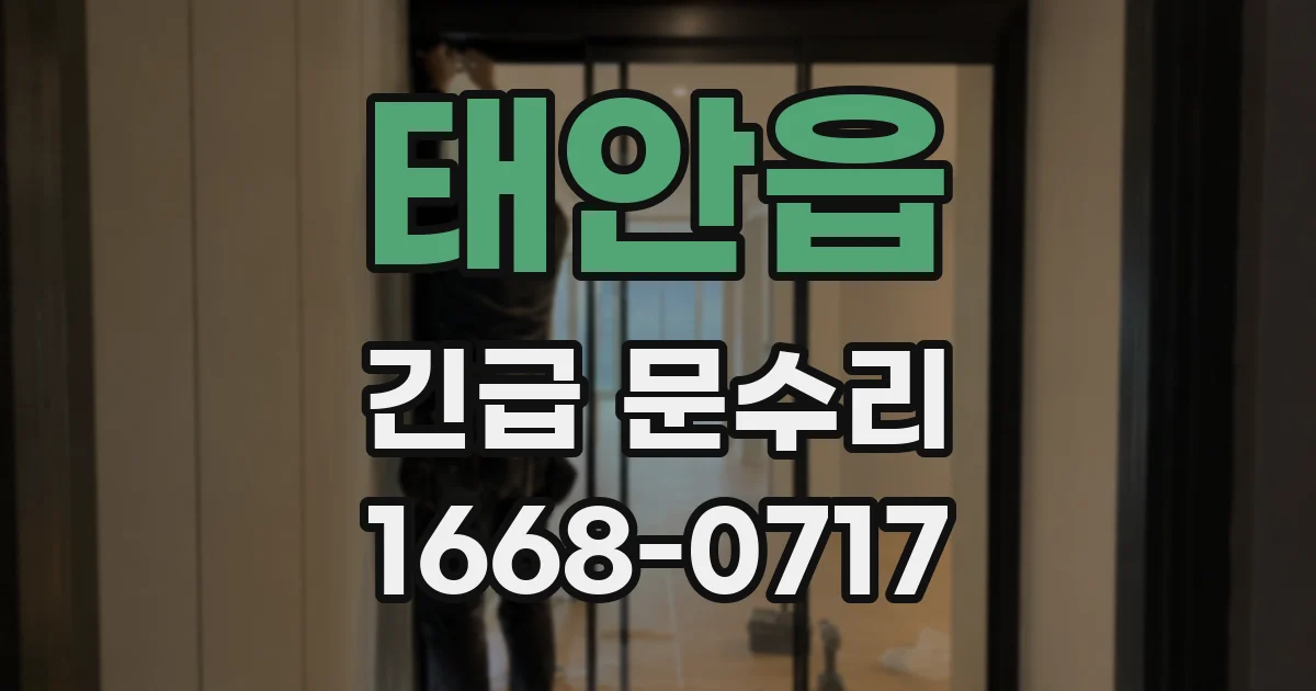 태안읍 긴급 문수리