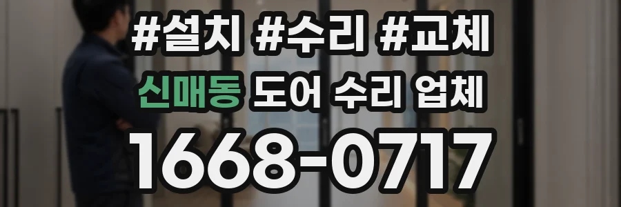 신매동 도어 수리 업체