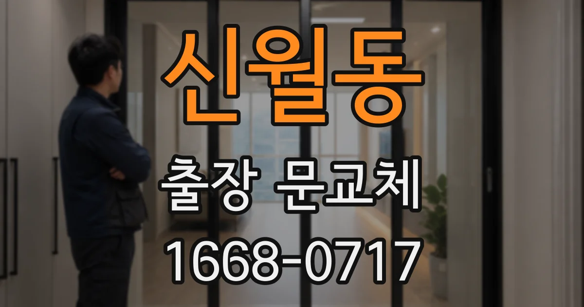 신월동 출장 문교체