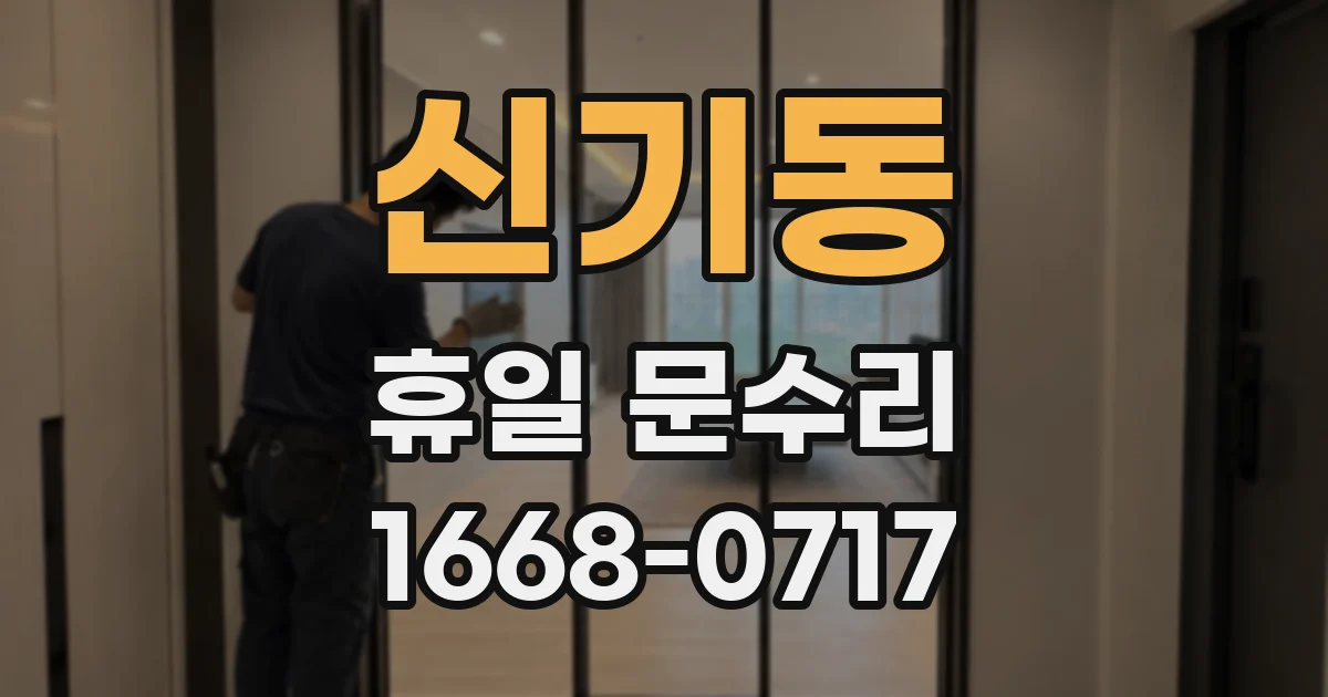신기동 휴일 문수리