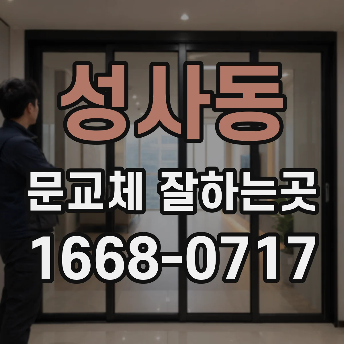 성사동 문교체 잘하는곳