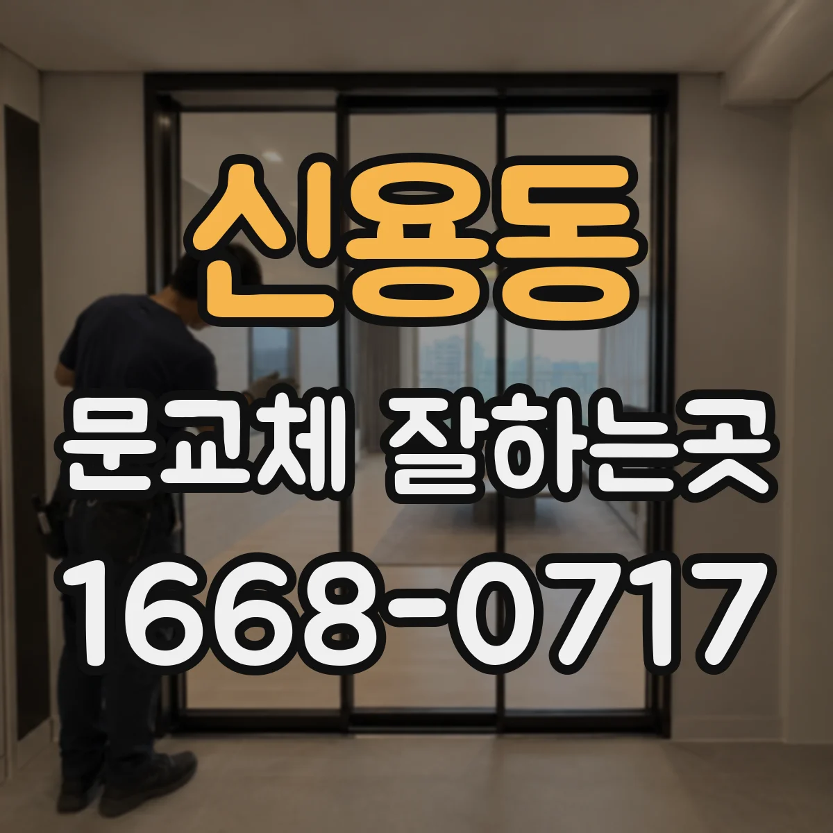 신용동 문교체 잘하는곳