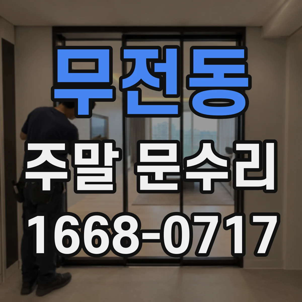 무전동 주말 문수리