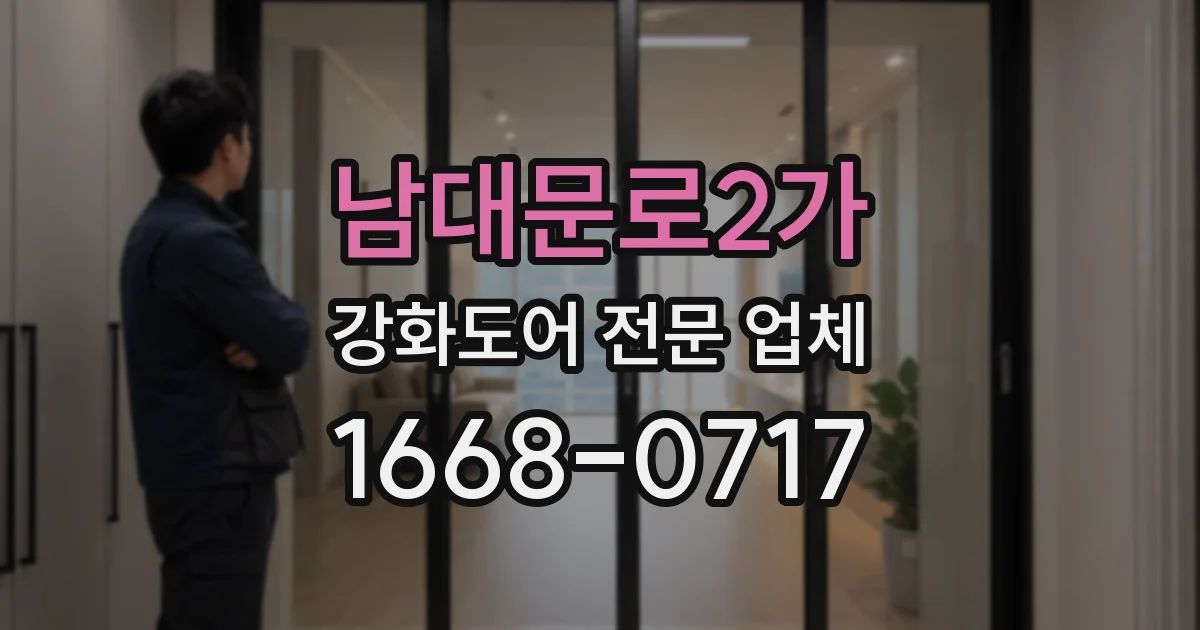 남대문로2가 강화도어 전문 업체