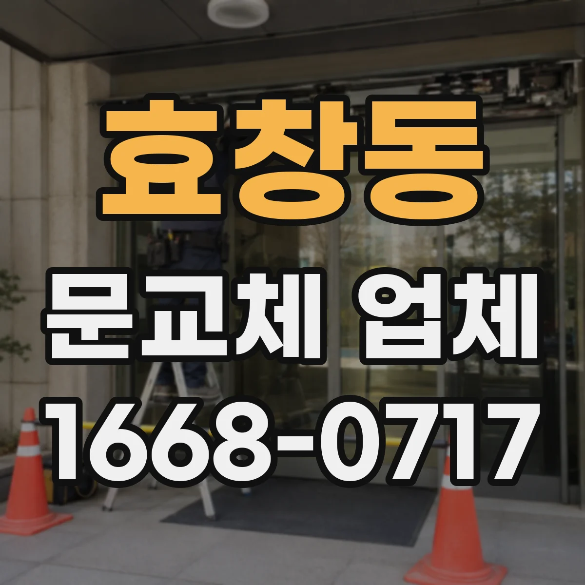 효창동 문교체 업체