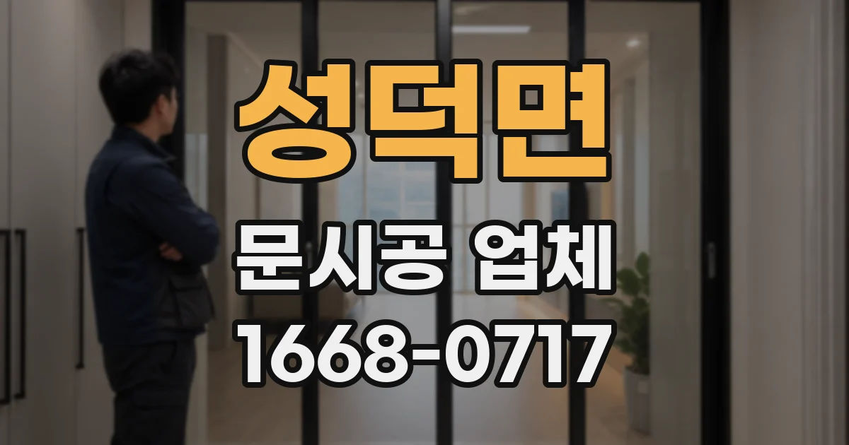 성덕면 문시공 업체