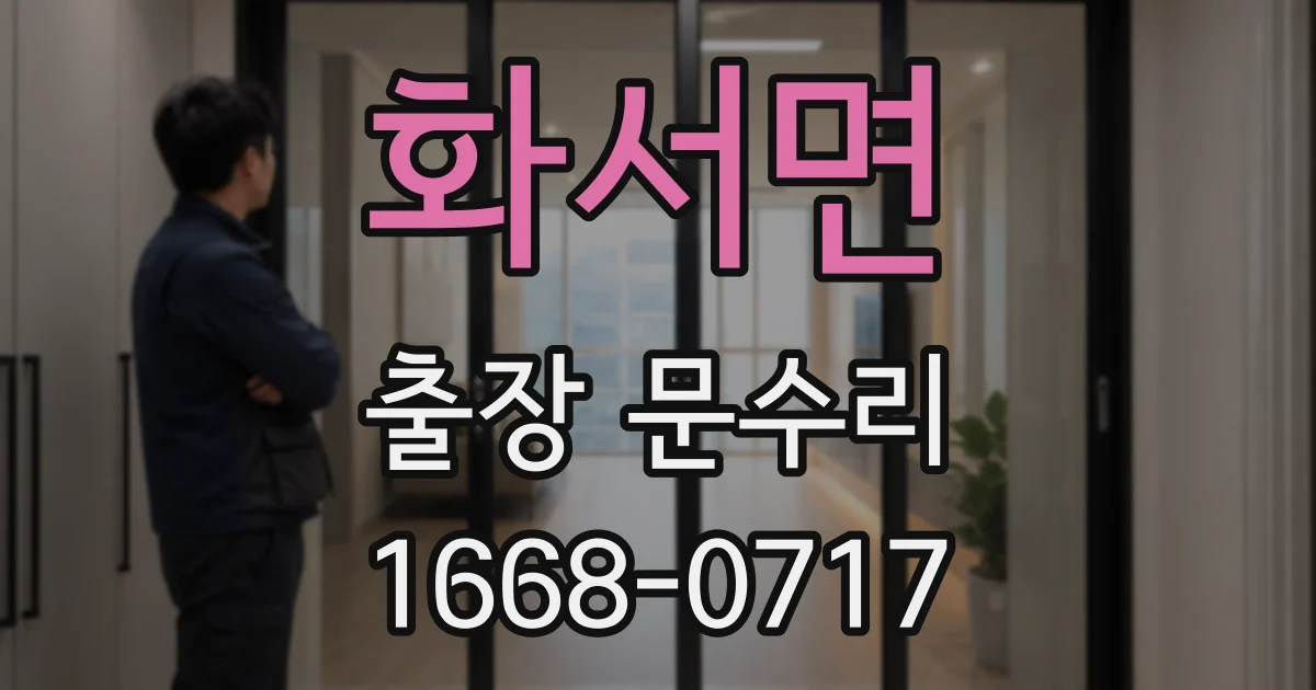화서면 출장 문수리