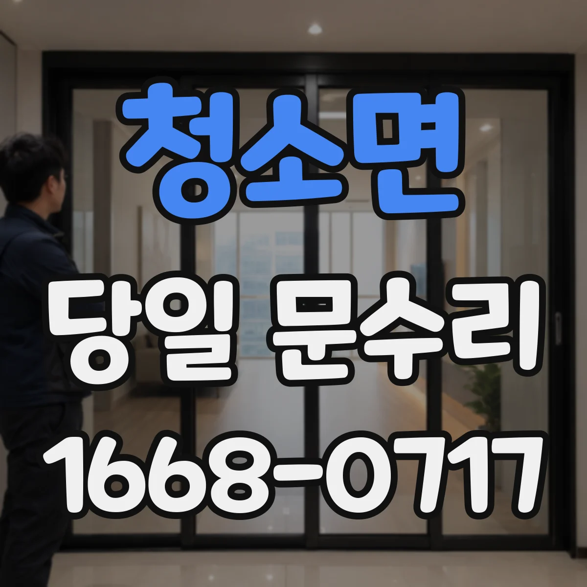 청소면 당일 문수리 장기간 사용으로 인한 하중 처짐 원인 분석 당일