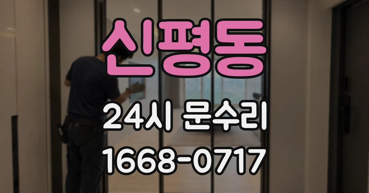 신평동 24시 문수리
