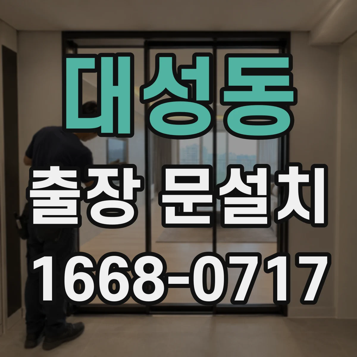 대성동 출장 문설치