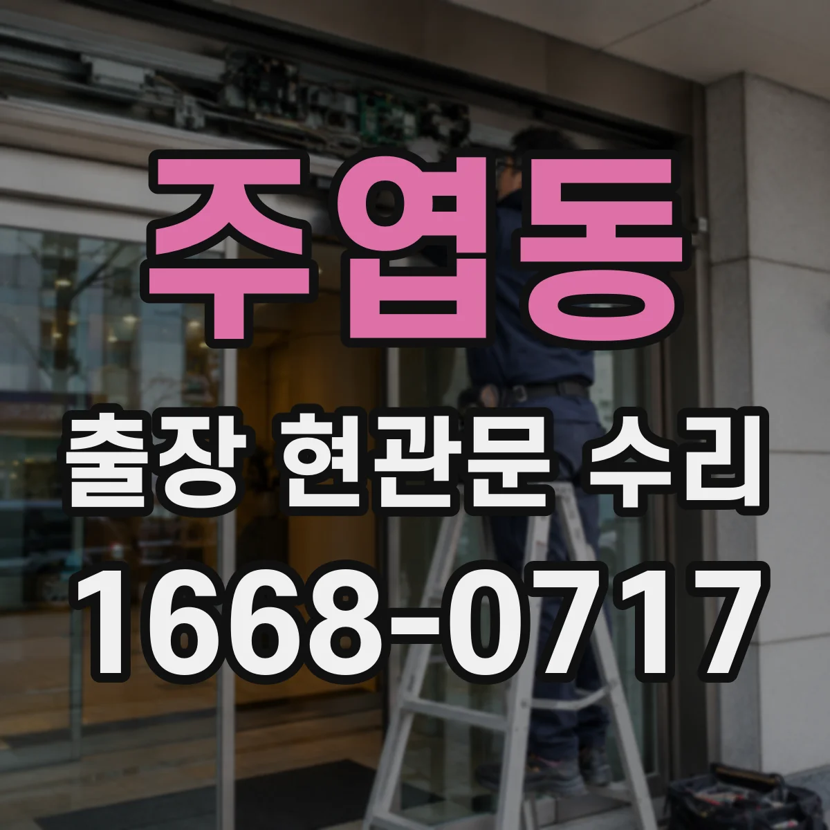 주엽동 출장 현관문 수리