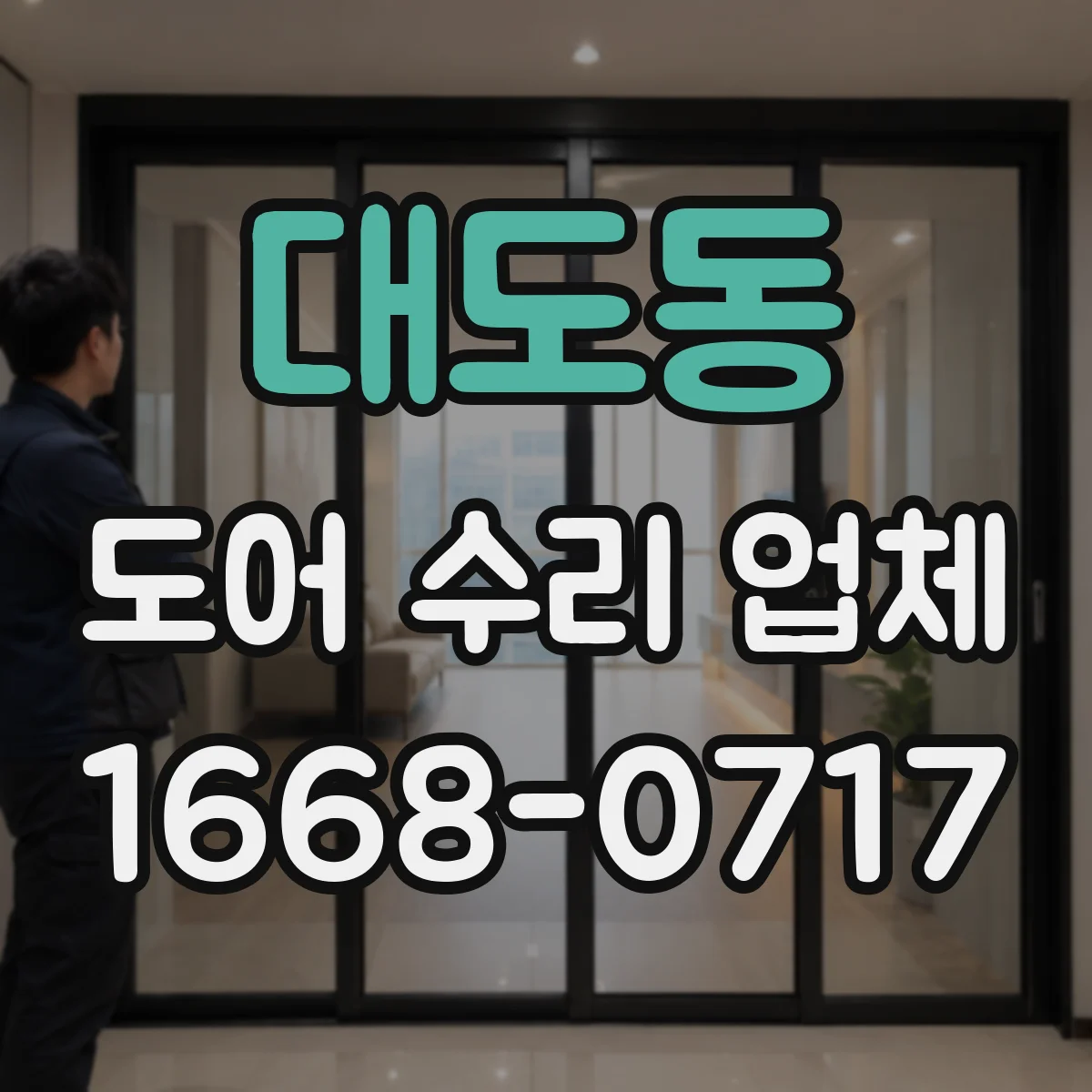 대도동 도어 수리 업체 드물게 열리고 닫히는 고장 원인 추적