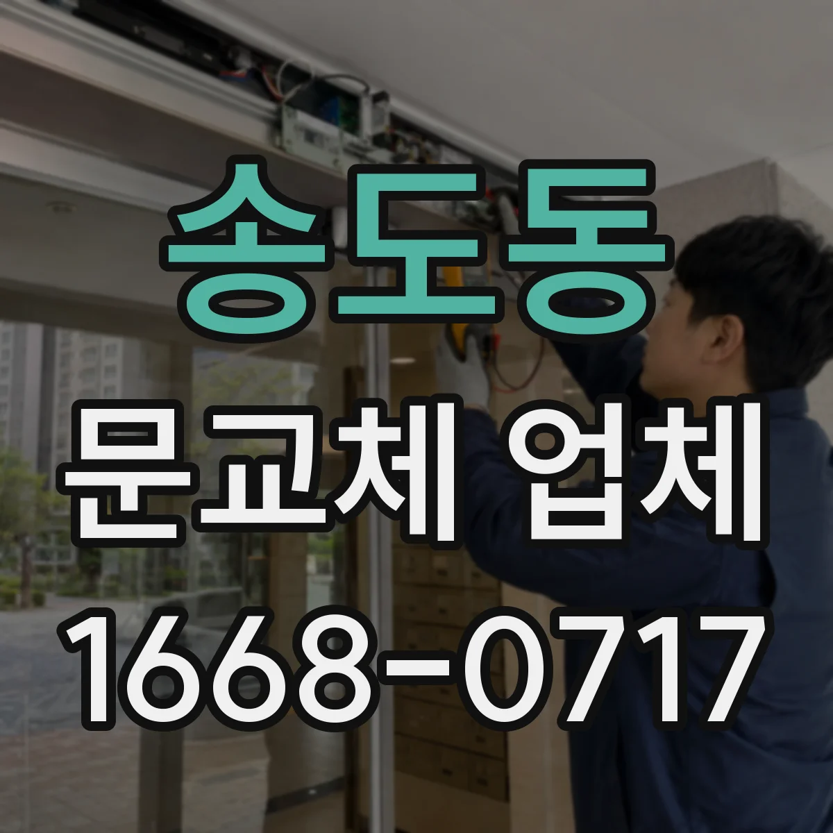 송도동 문교체 업체