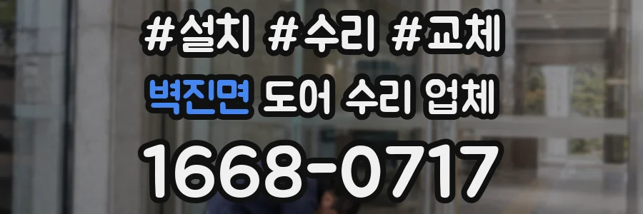 벽진면 도어 수리 업체