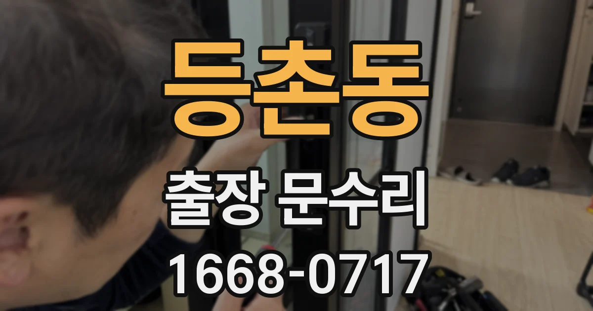 등촌동 출장 문수리