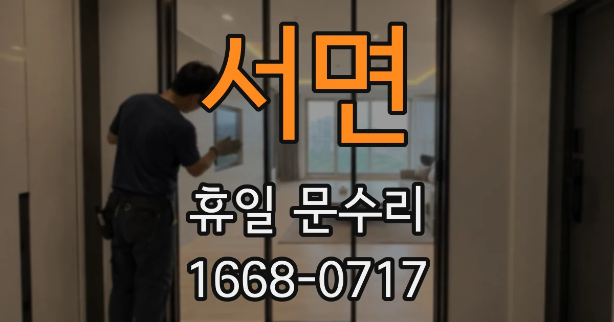 서면 휴일 문수리