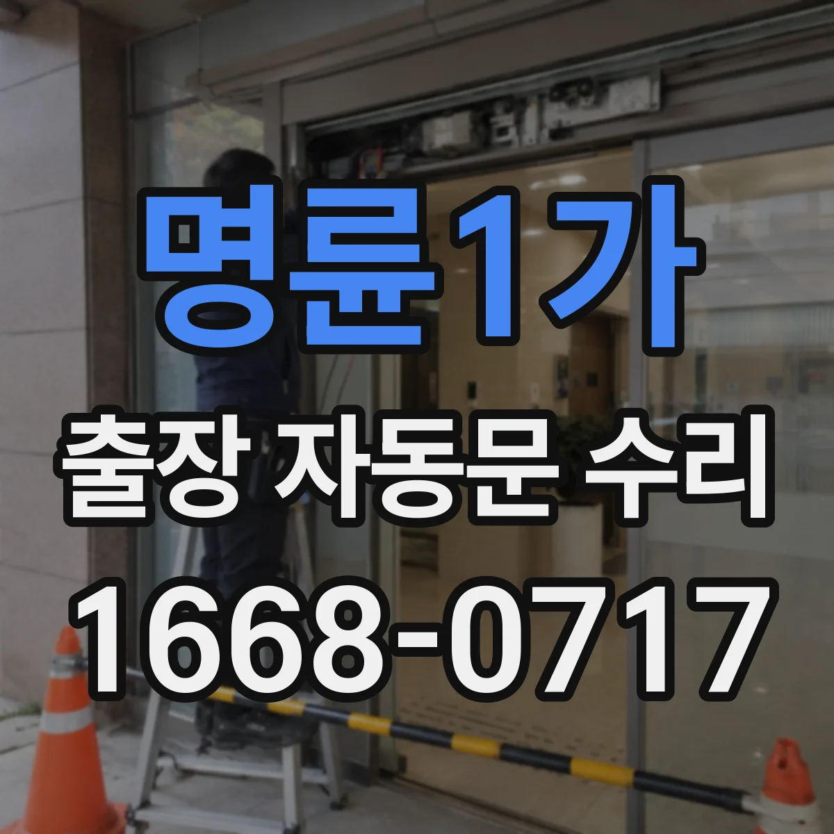 명륜1가 출장 자동문 수리