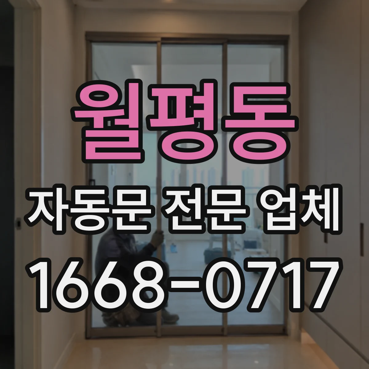 월평동 자동문 전문 업체