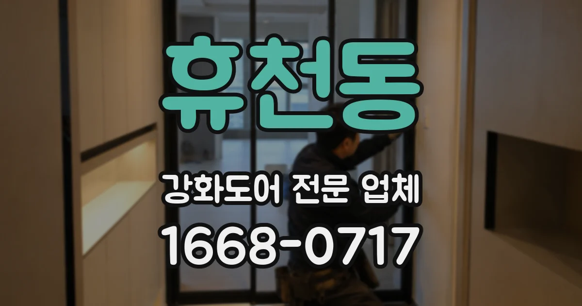 휴천동 강화도어 전문 업체