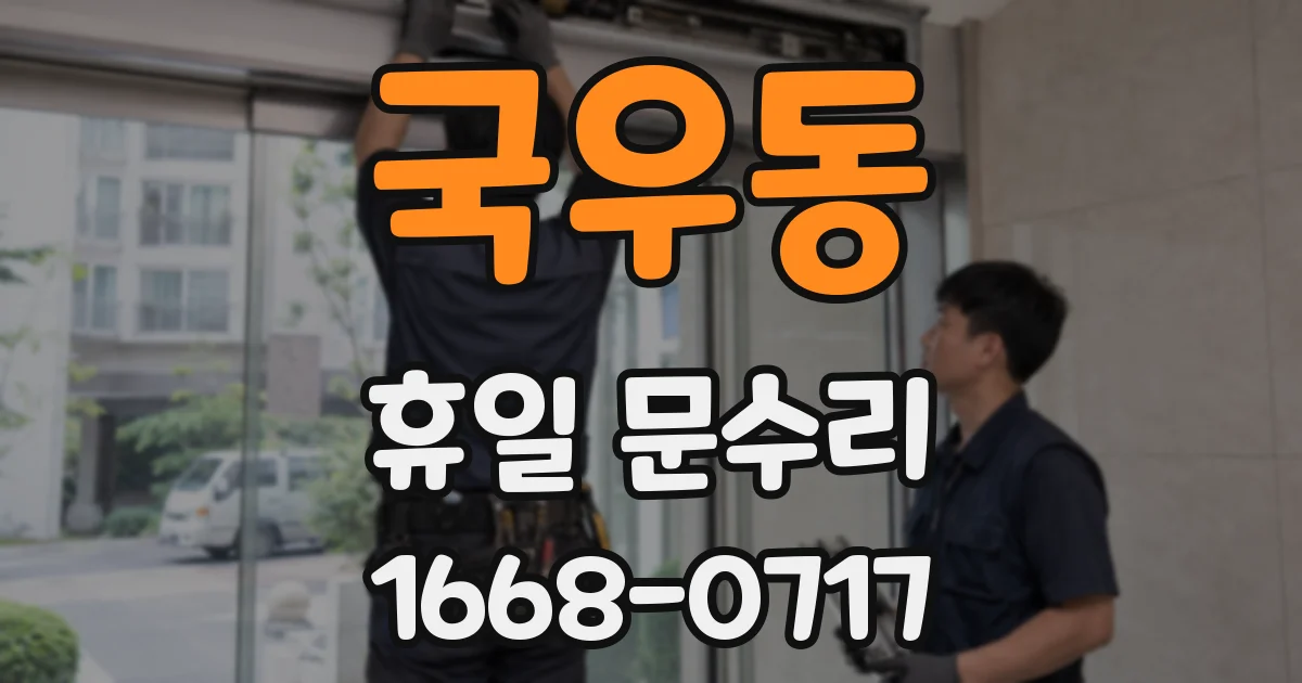 국우동 휴일 문수리