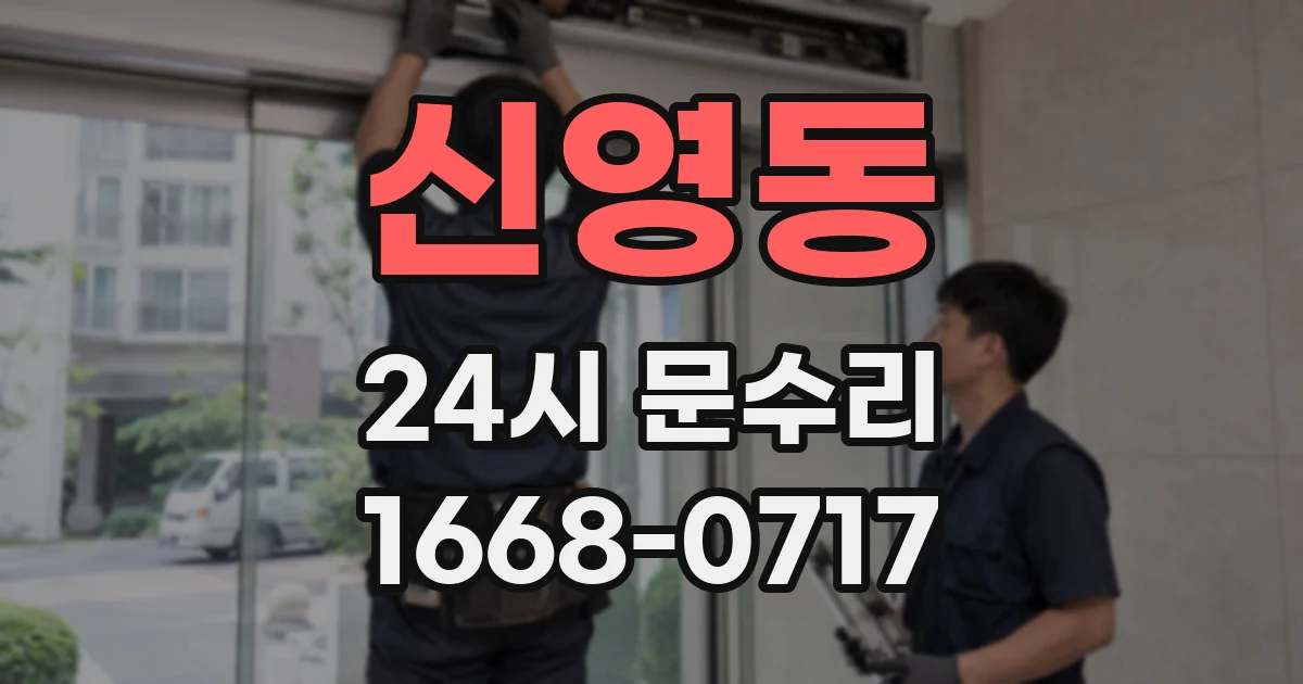 신영동 24시 문수리