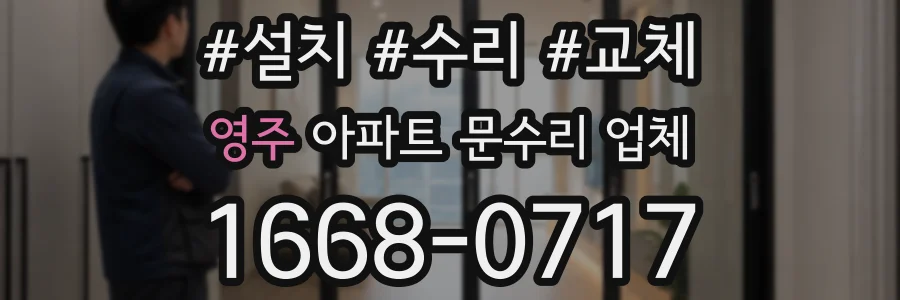 영주 아파트 문수리 업체