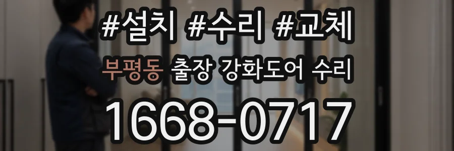 부평동 출장 강화도어 수리