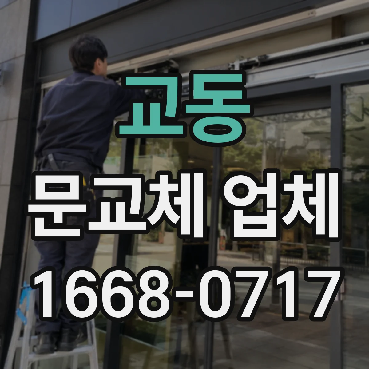 교동 문교체 업체