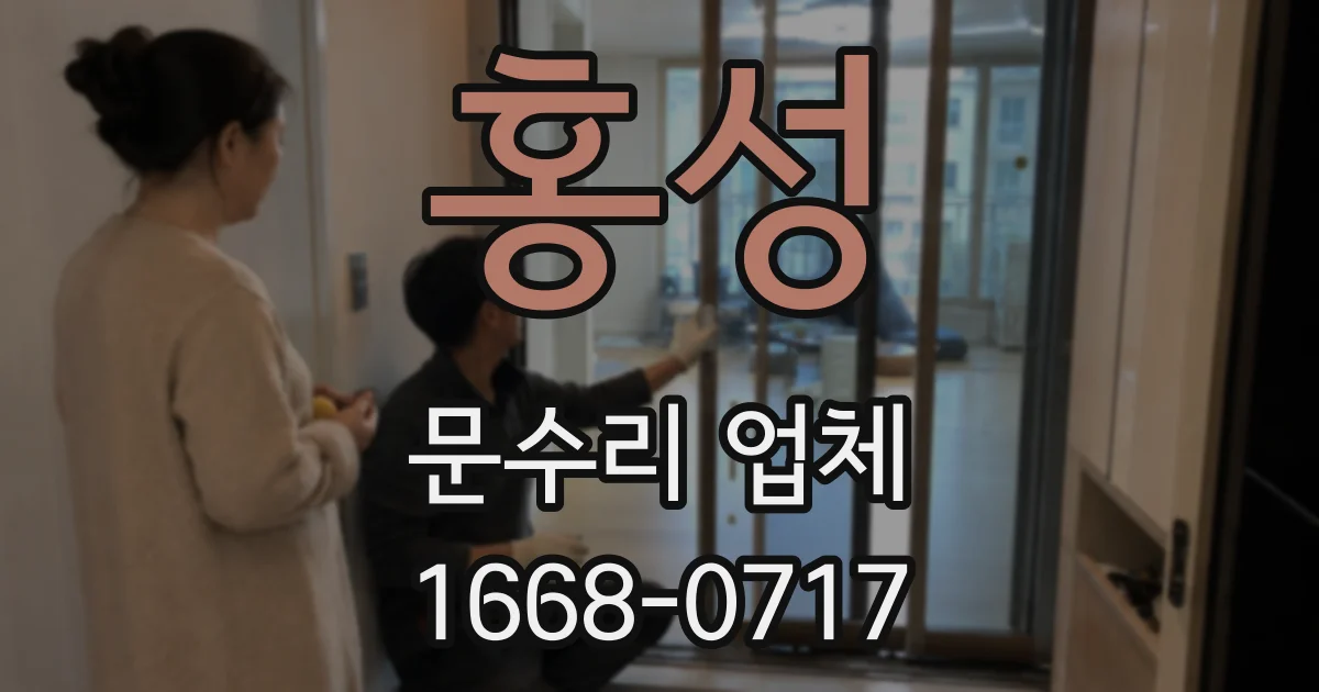 홍성 문수리 업체