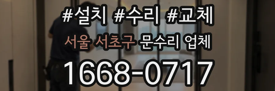 서울 서초구 문수리 업체