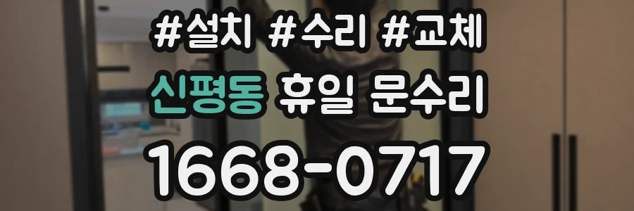 신평동 휴일 문수리
