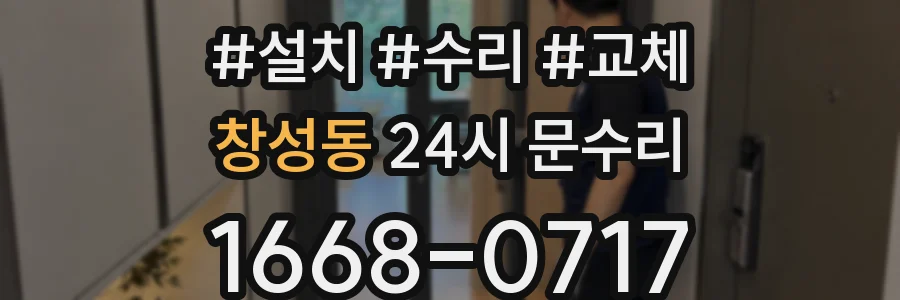 창성동 24시 문수리