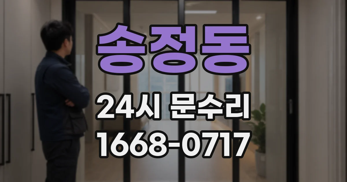 송정동 24시 문수리