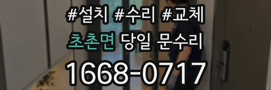 초촌면 당일 문수리