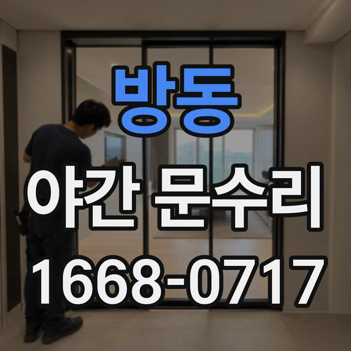 방동 야간 문수리