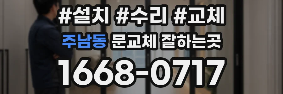 주남동 문교체 잘하는곳