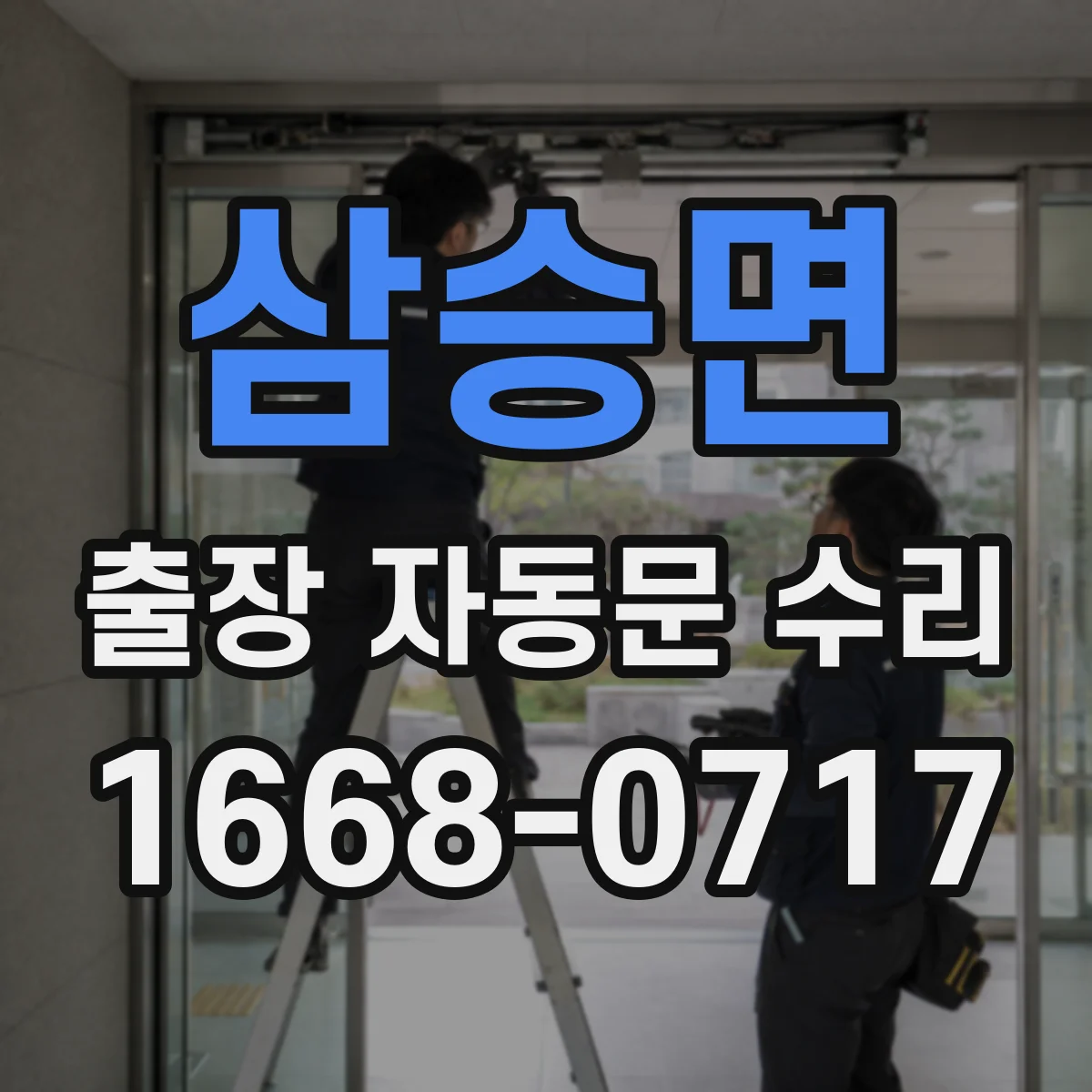 삼승면 출장 자동문 수리