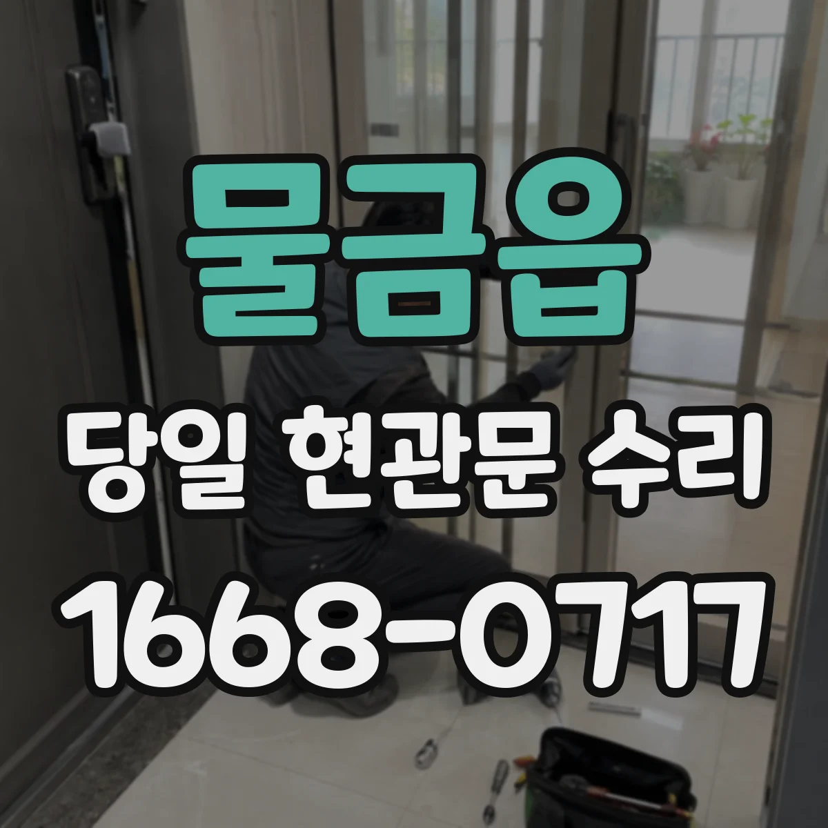 물금읍 당일 현관문 수리