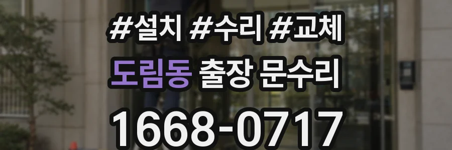 도림동 출장 문수리