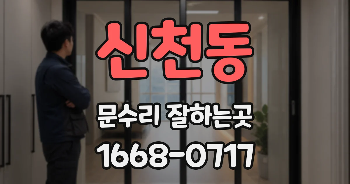 신천동 문수리 잘하는곳
