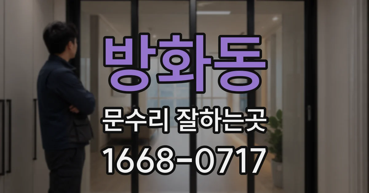 방화동 문수리 잘하는곳