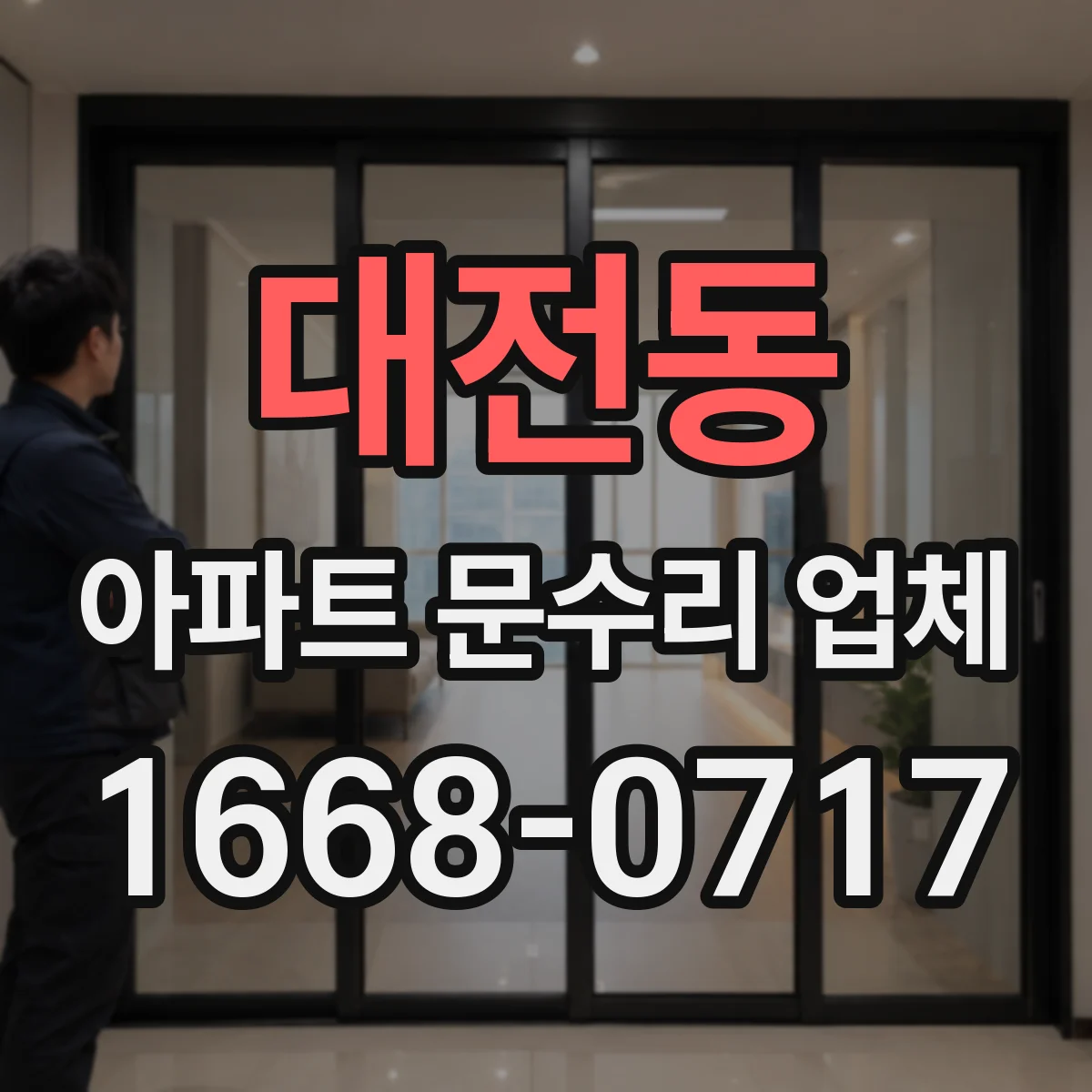대전동 아파트 문수리 업체