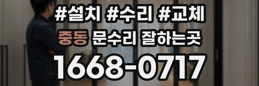 중동 문수리 잘하는곳