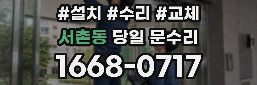 서촌동 당일 문수리