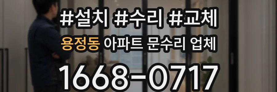 용정동 아파트 문수리 업체