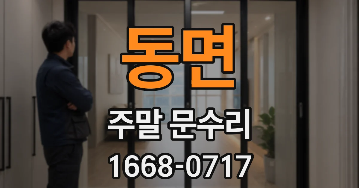 동면 주말 문수리