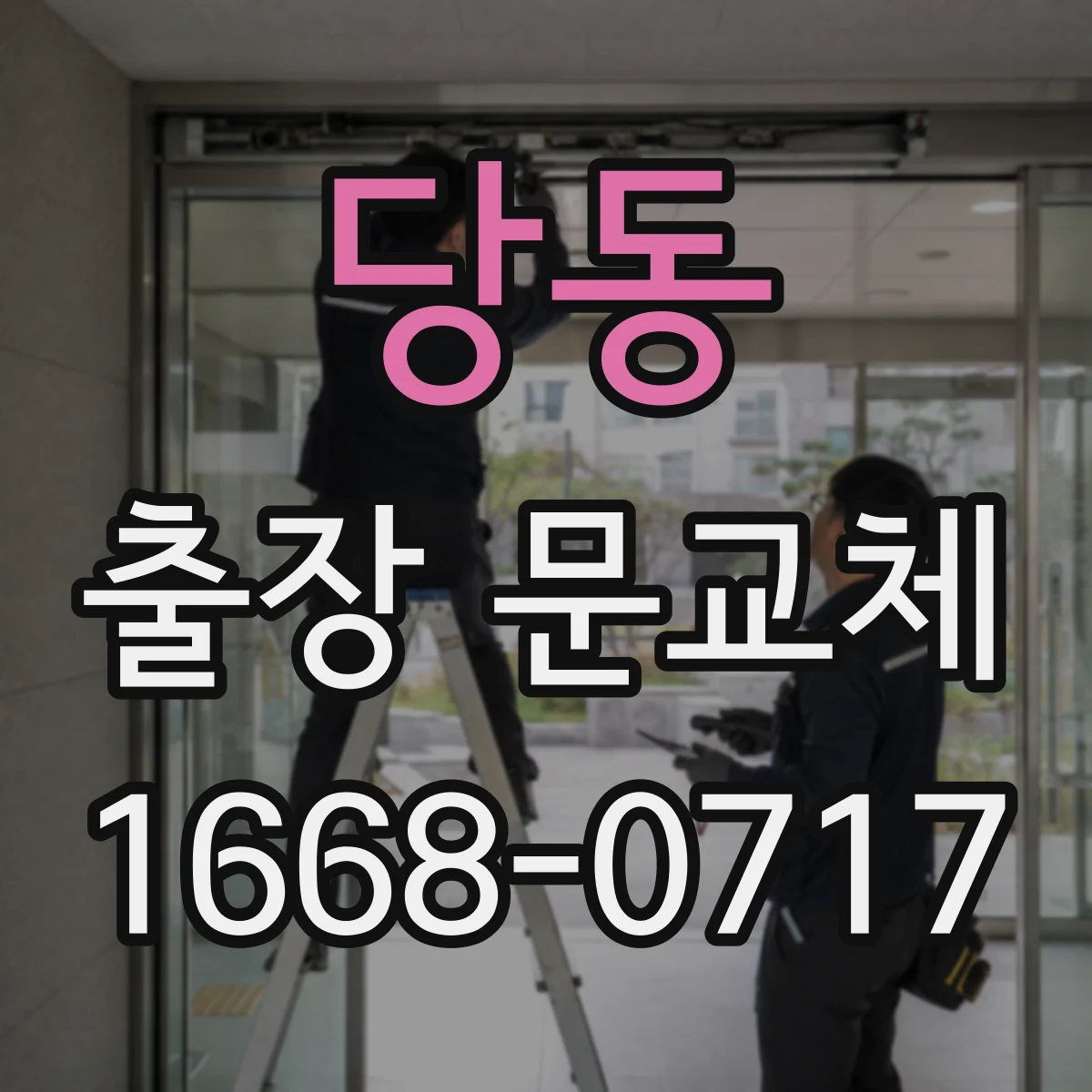 당동 출장 문교체