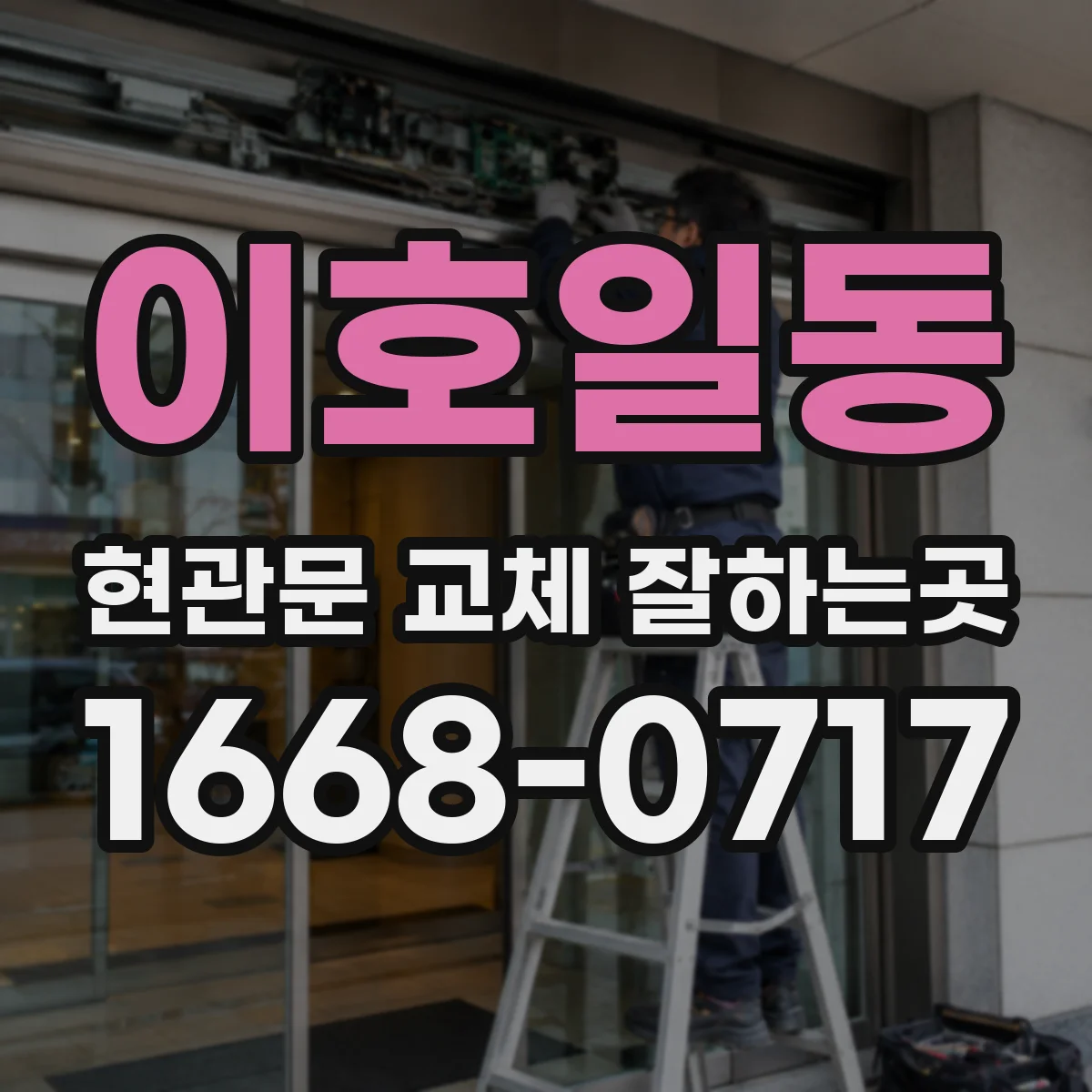 이호일동 현관문 교체 잘하는곳