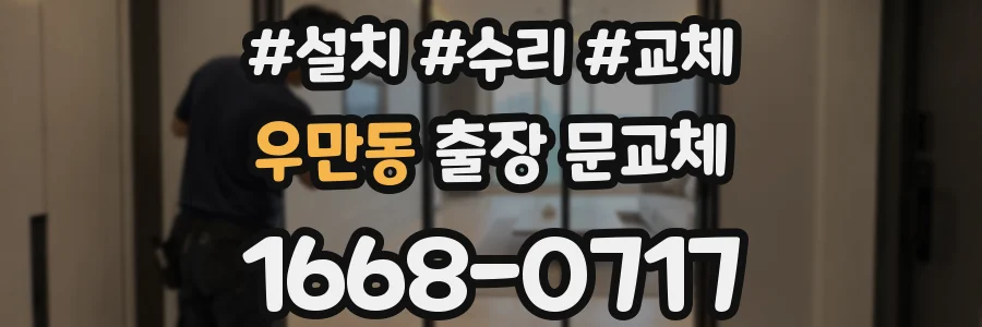 우만동 출장 문교체